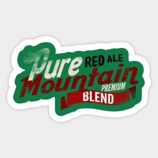 Red Ale beer design vintage distressed Sticker